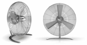 Brasseur d'air chromé