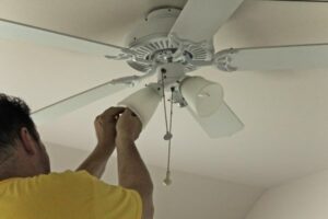 Installation ventilateur